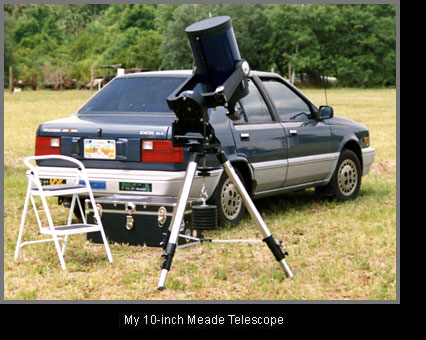 Photo of my 10-inch Meade telescope