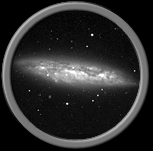 M108 - spiral galaxy in Ursa Major