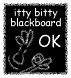 Itty Bitty Blackboard OK Award