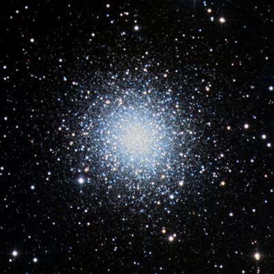 Amateur image of Globular star cluster M2