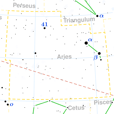 aries star constellation map