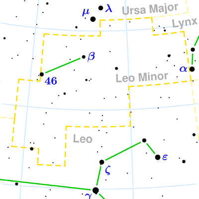 leo star chart