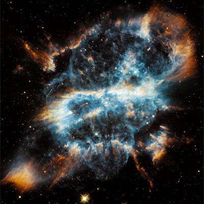 Hubble image of planetary nebula NGC 5189