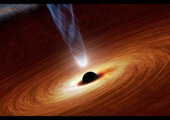 NASA Artist Rendering of a Black Hole