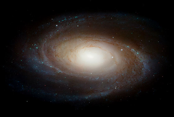 Hubble Telescope Image of a Galaxy