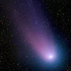 Kitt Peak telescope image of comet NEAT in 2004 