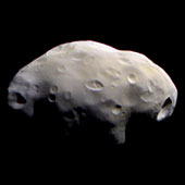 Cassini Image of Saturn's Moon Pandora