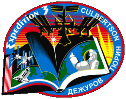 ISS Expedition 3 Mission Patch