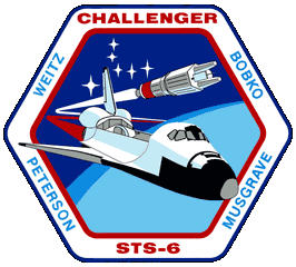 STS-6 Mission Patch