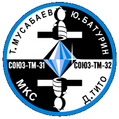 Suoyz TM-32 Mission Patch