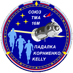 Suoyz TMA-16M Mission Patch