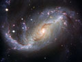Spiral Galaxy NGC 1672